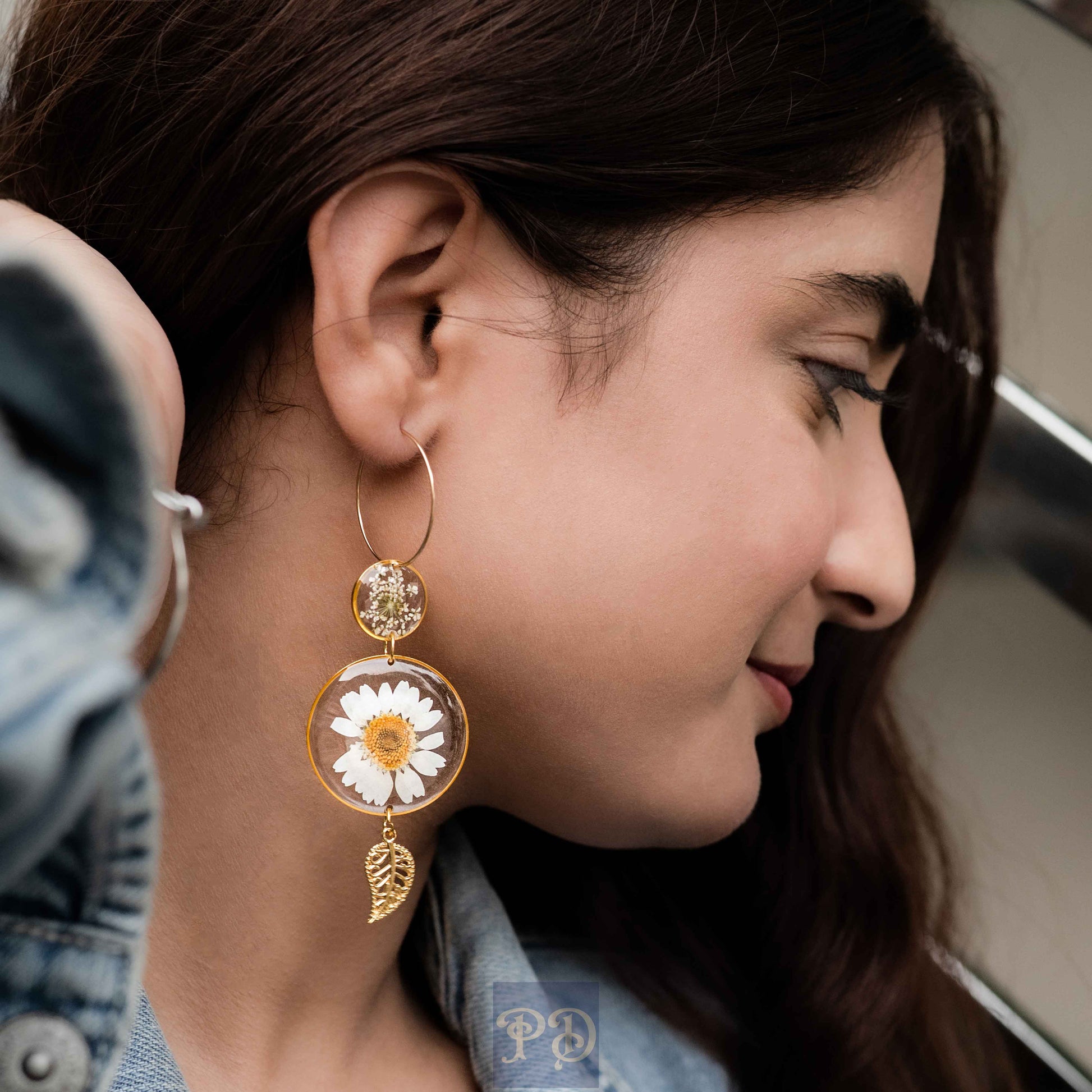 Daisy & Lace Duet Hoops