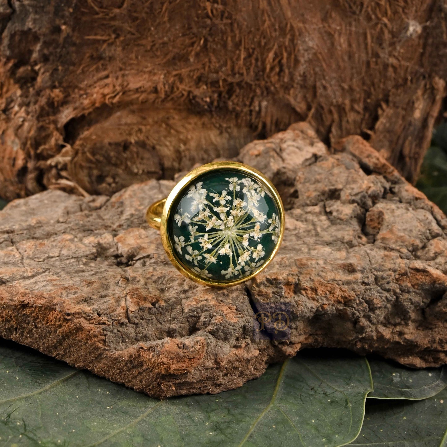 Enchanted Forest Ring - Golden