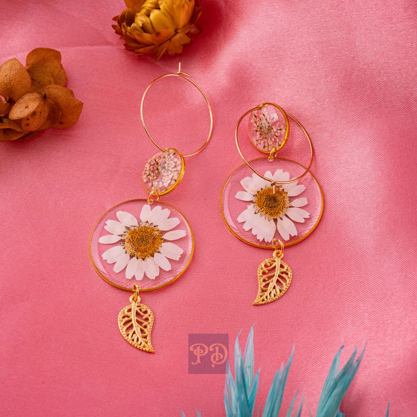 Daisy & Lace Duet Hoops