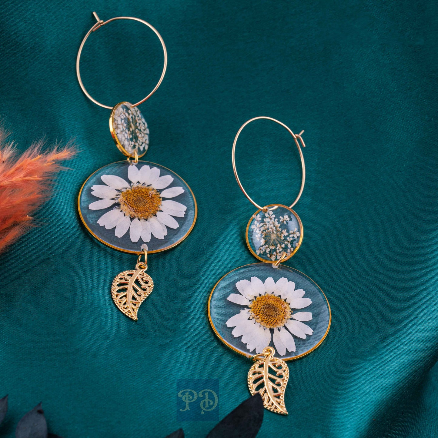 Daisy & Lace Duet Hoops