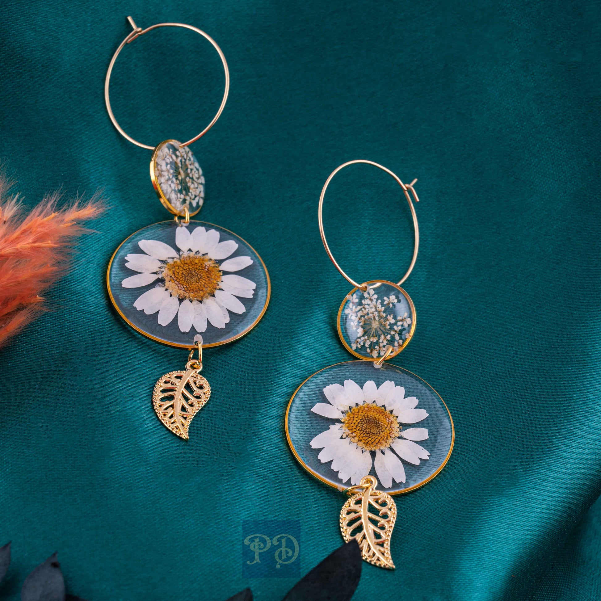 Daisy & Lace Duet Hoops