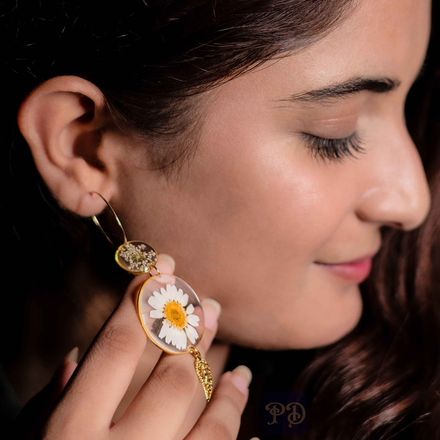 Daisy & Lace Duet Hoops