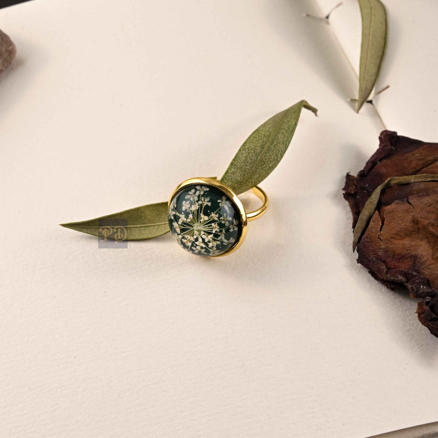 Enchanted Forest Ring - Golden