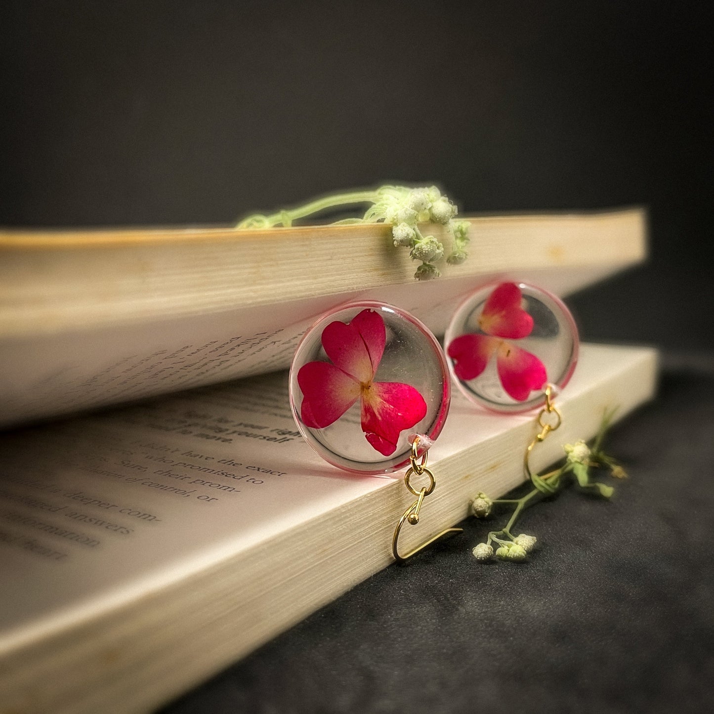 Ephemeral Red Cherry Keepsake Drops