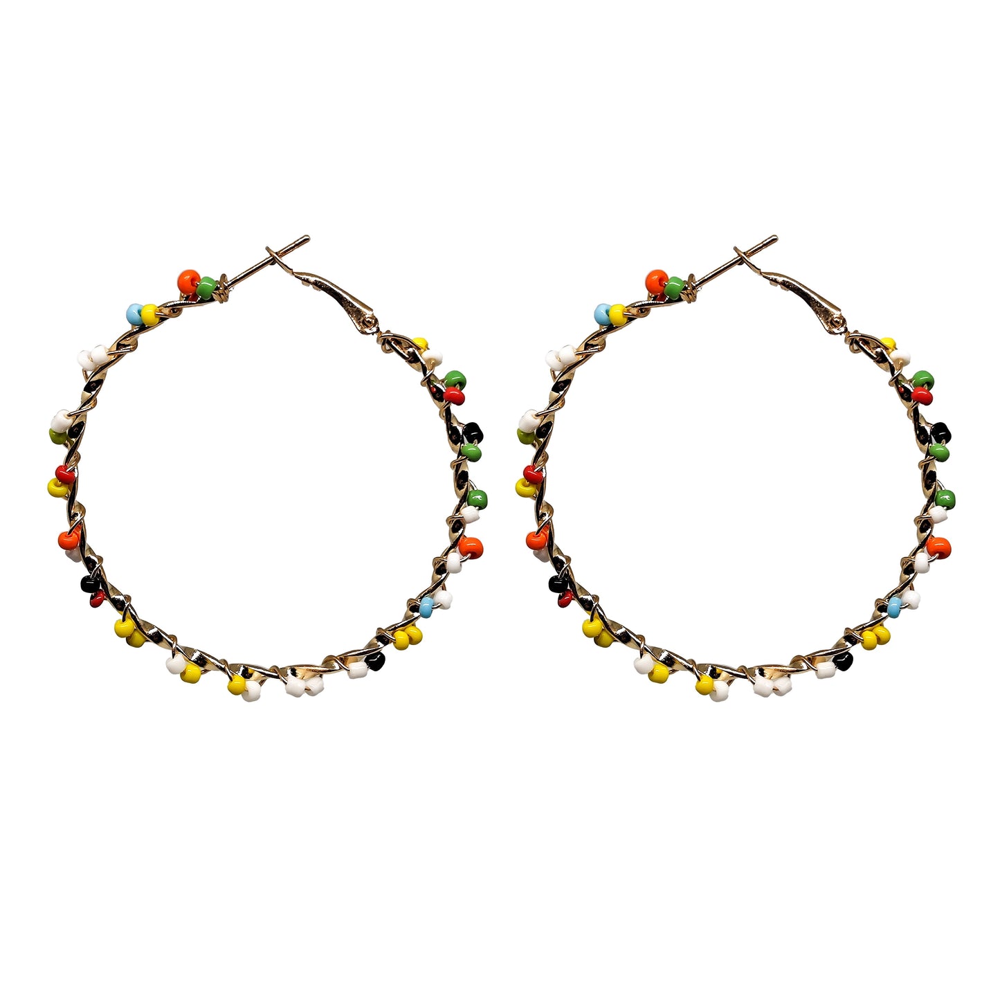 Prism Parade Hoop Earrings