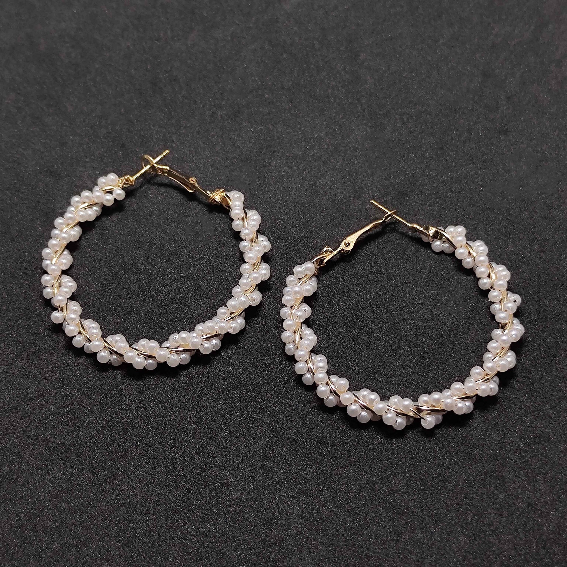 Starry Night Hoop Earrings