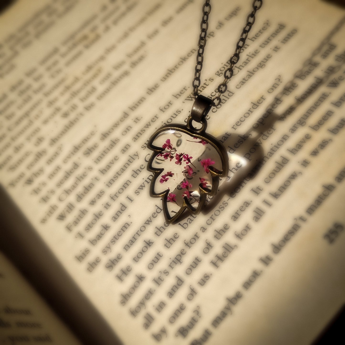 Laceleaf Blossom Pendant