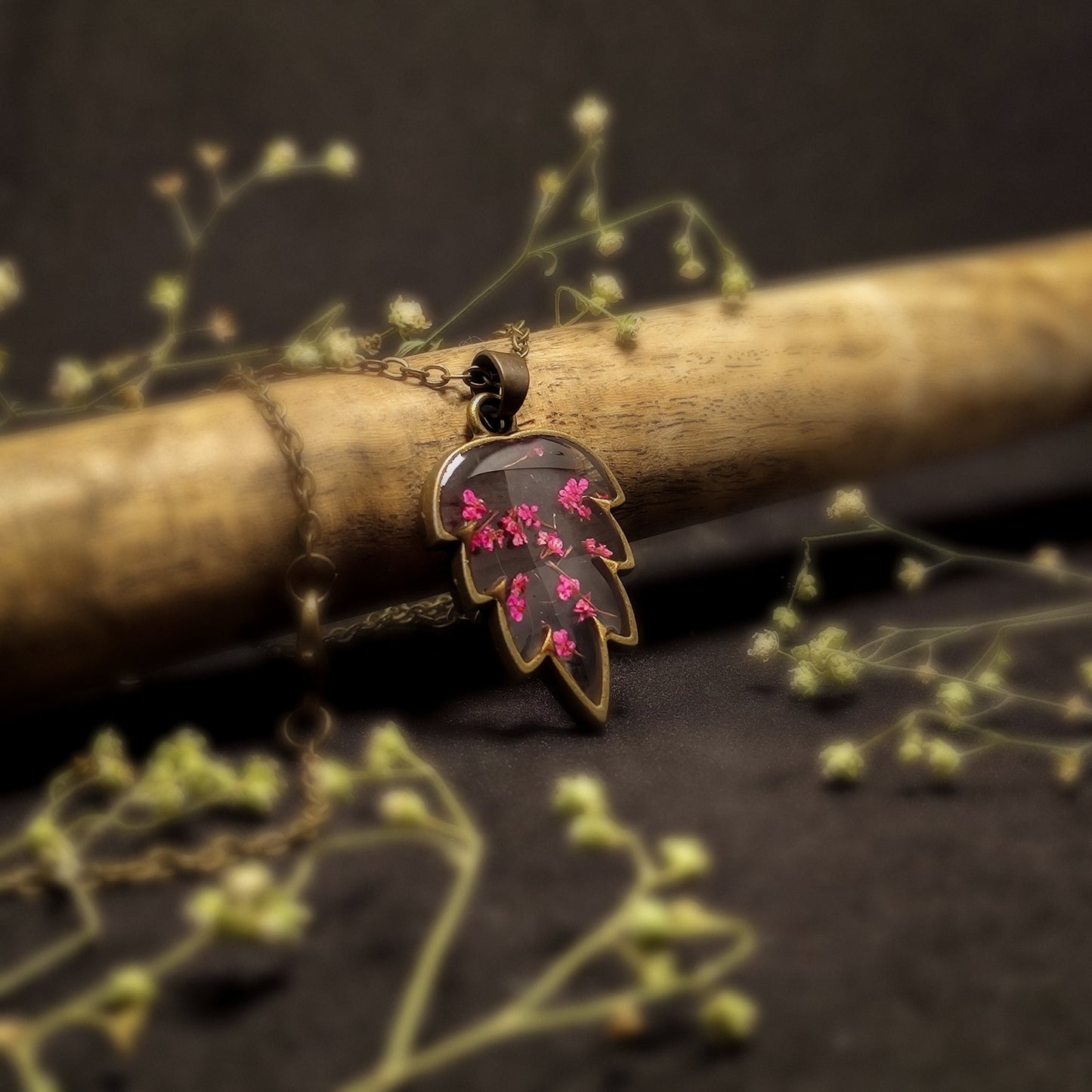 Laceleaf Blossom Pendant