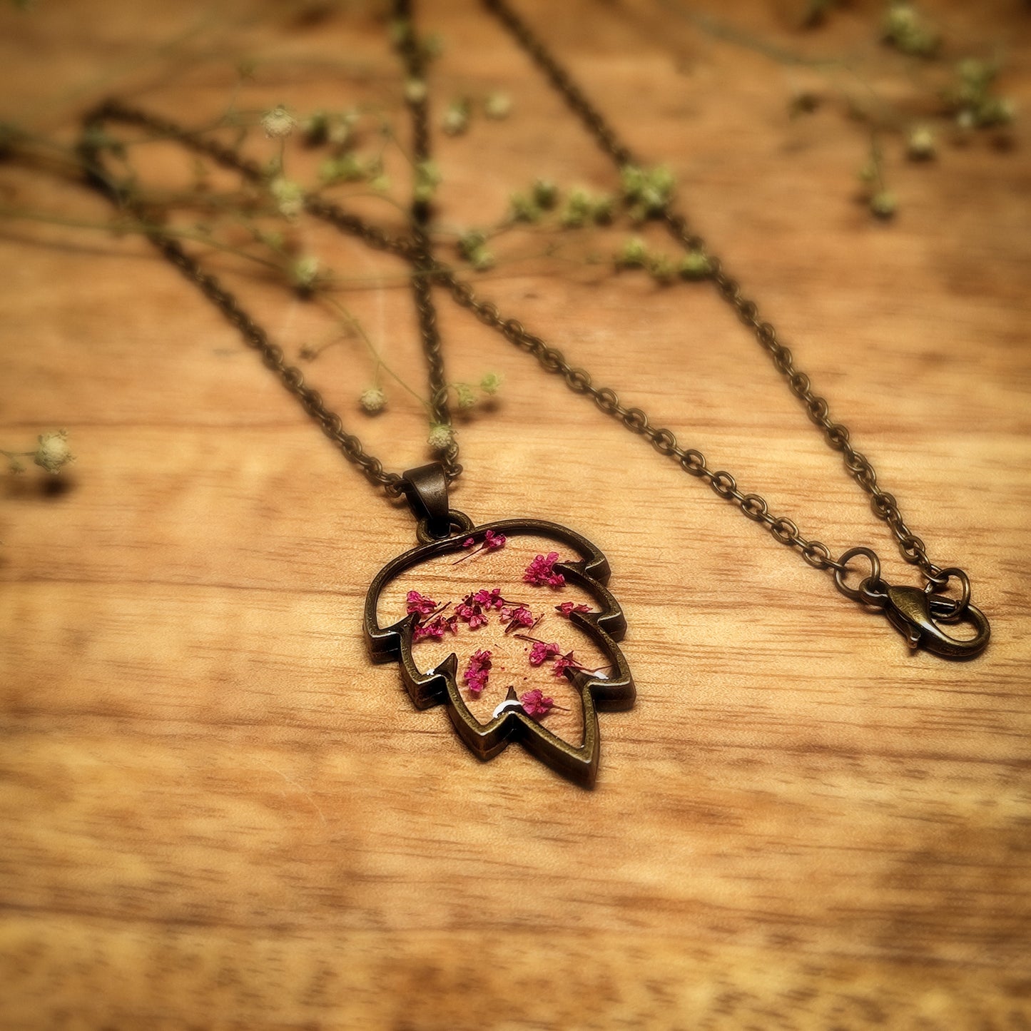 Laceleaf Blossom Pendant