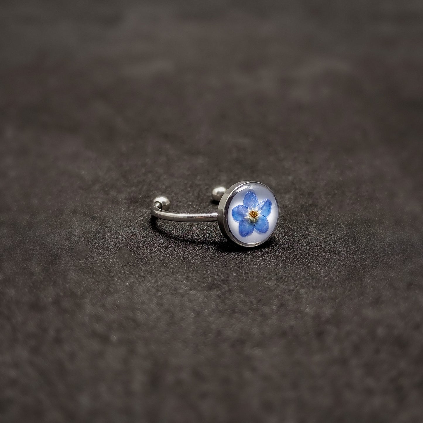 Melodies of Forget-Me-Not Ring