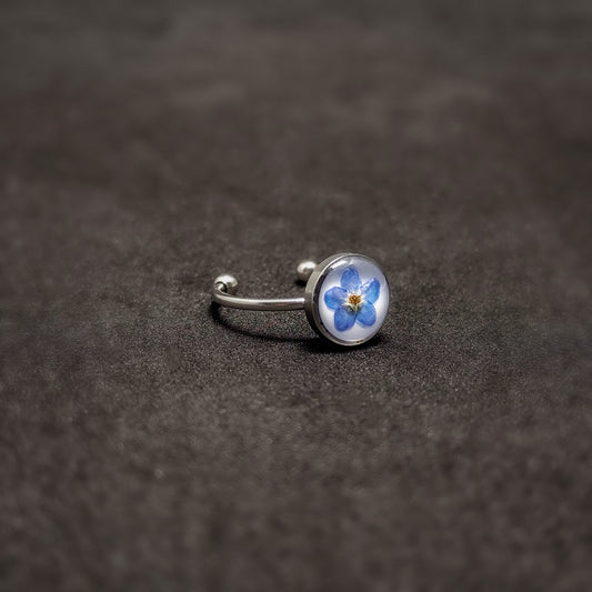Melodies of Forget-Me-Not Ring