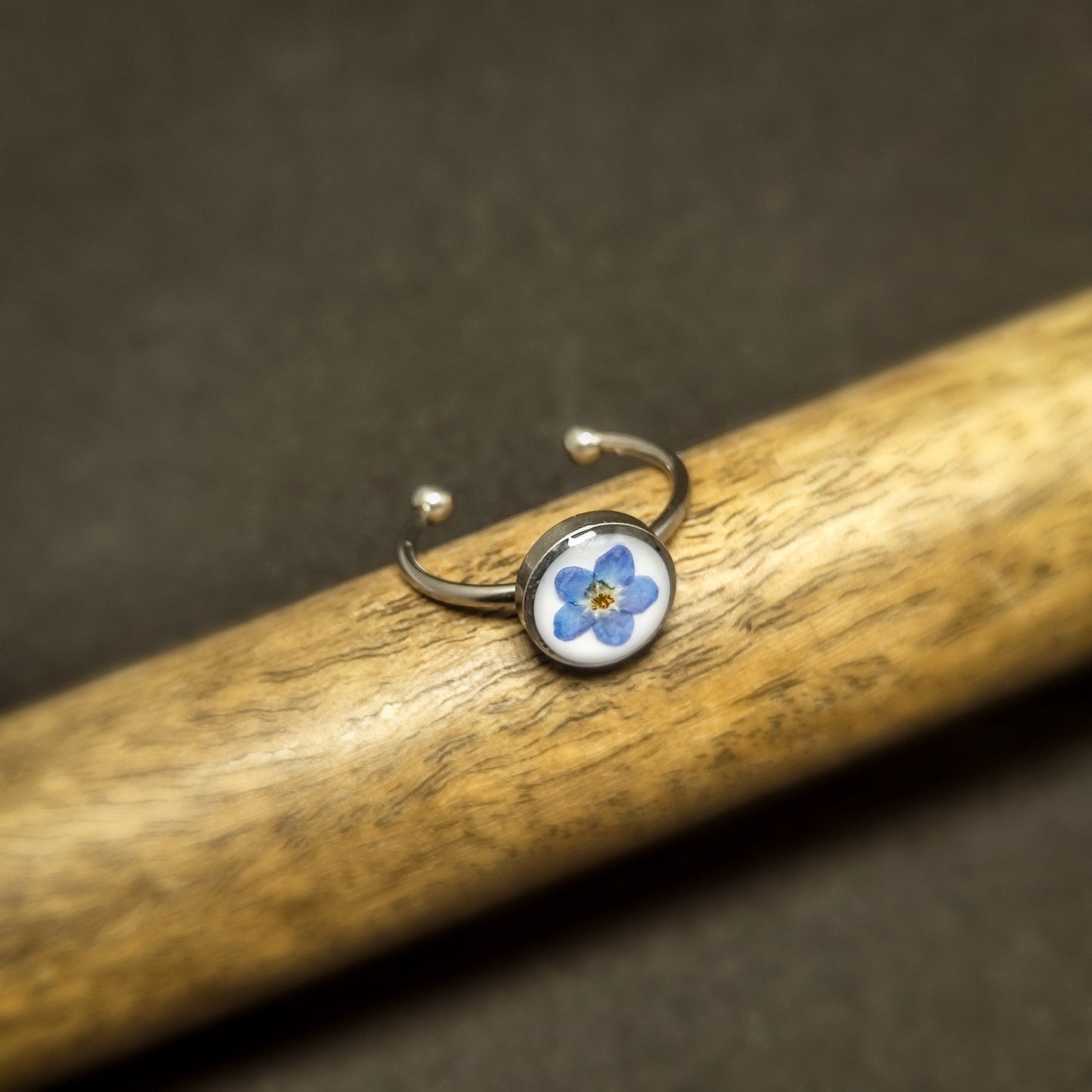 Melodies of Forget-Me-Not Ring