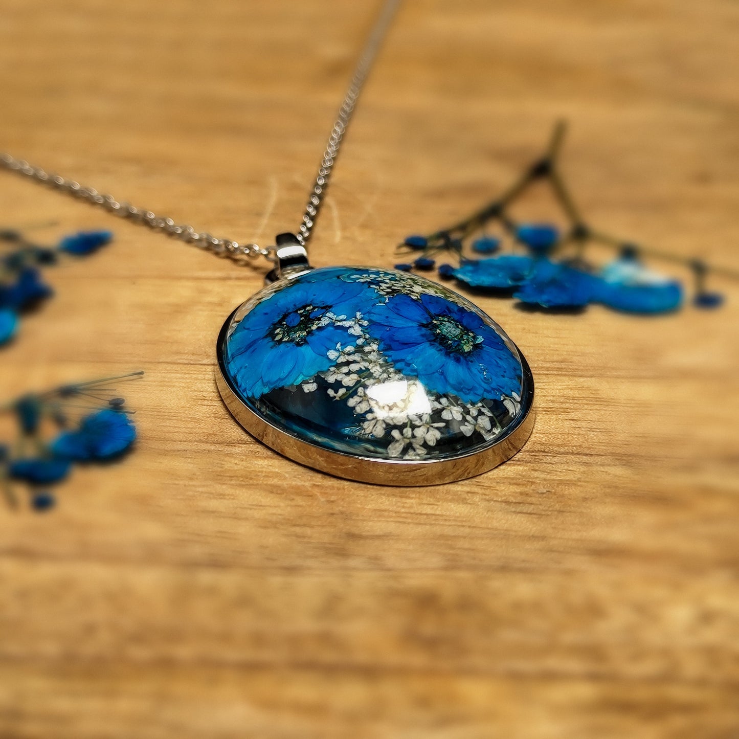 Fairy's Blue Meadow Pendant