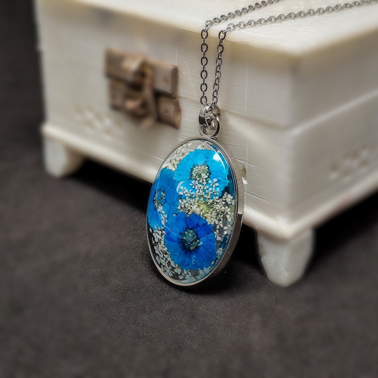 Fairy's Blue Meadow Pendant