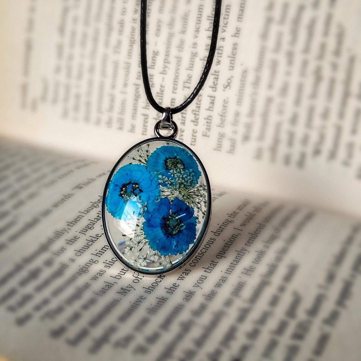 Fairy's Blue Meadow Pendant