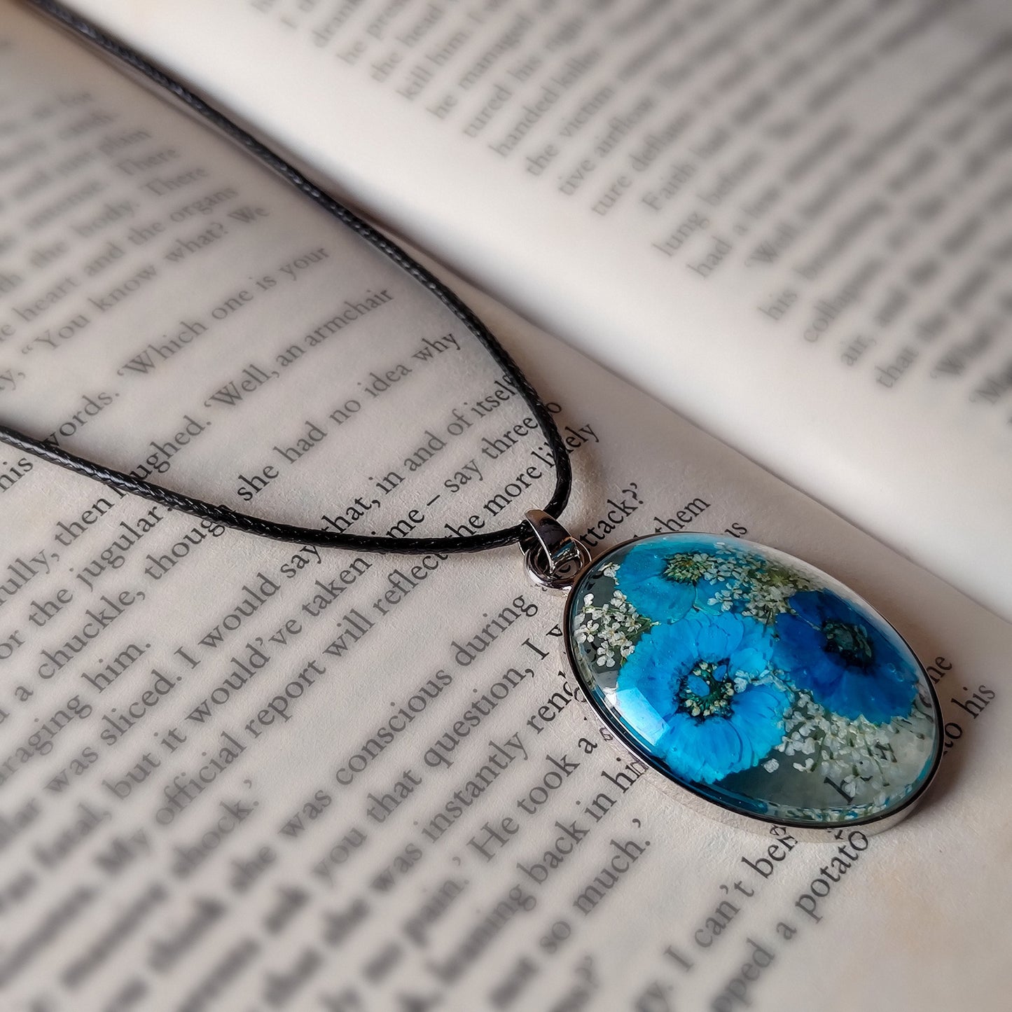 Fairy's Blue Meadow Pendant