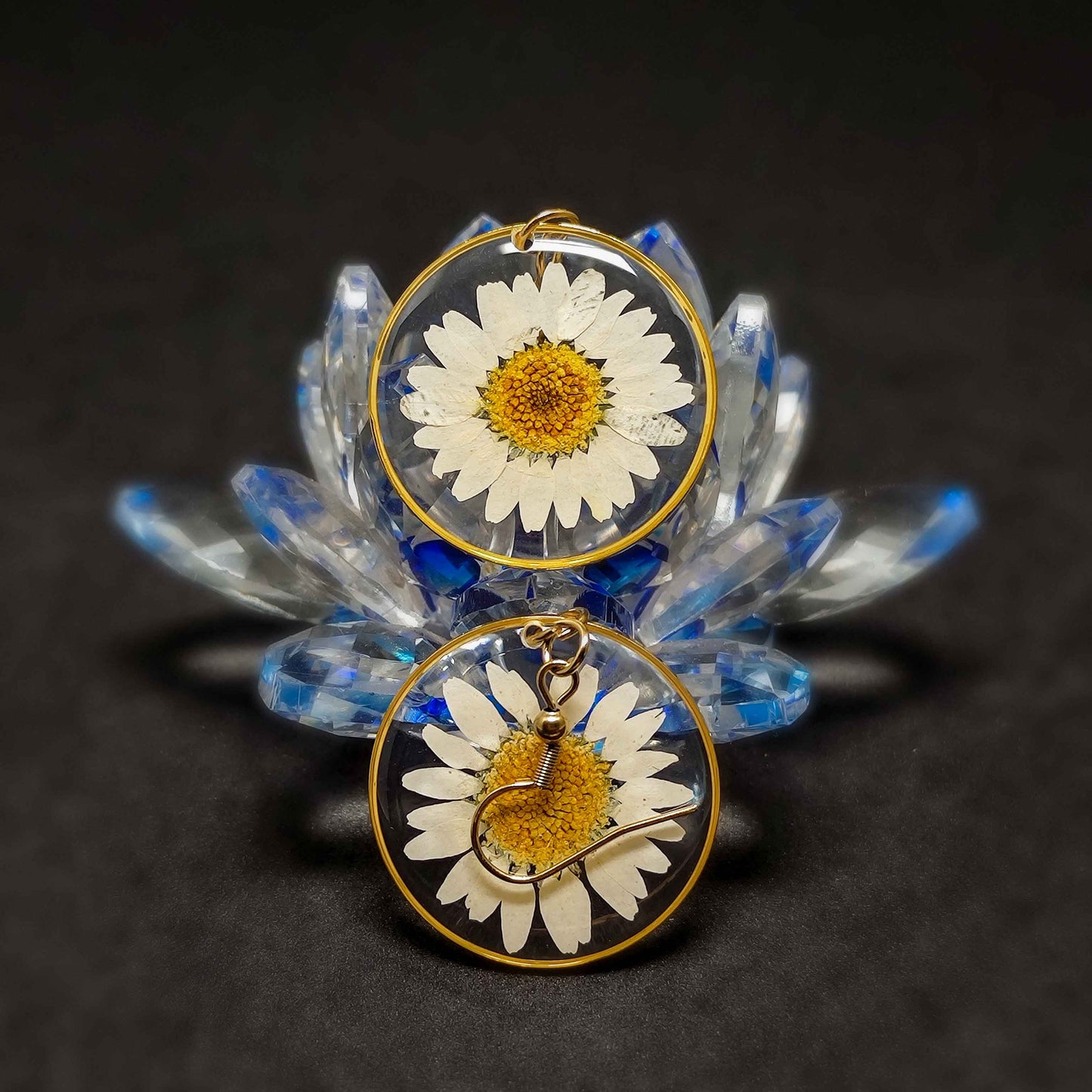Aurora's Enchanted Daisy Earrings
