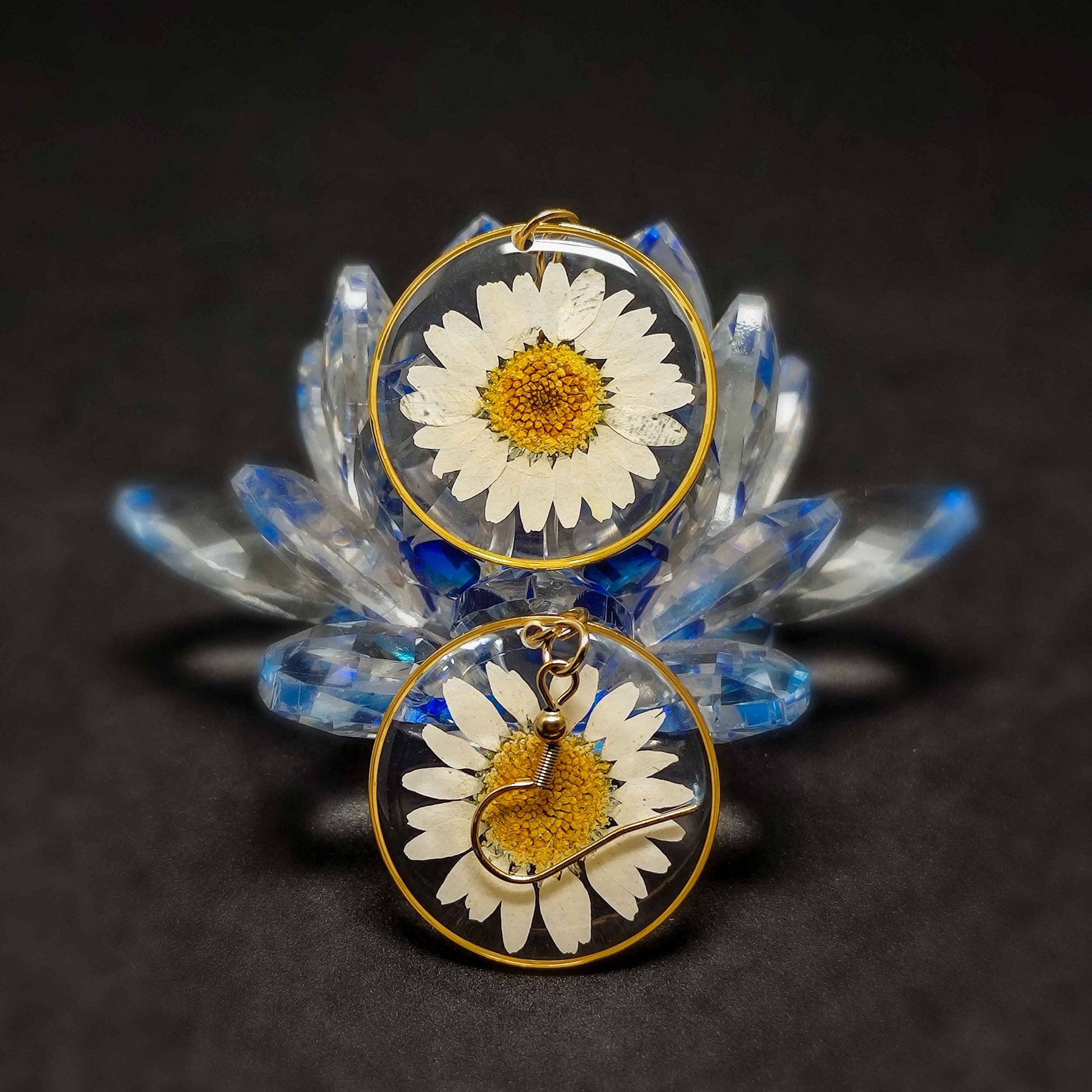 Aurora's Enchanted Daisy Earrings