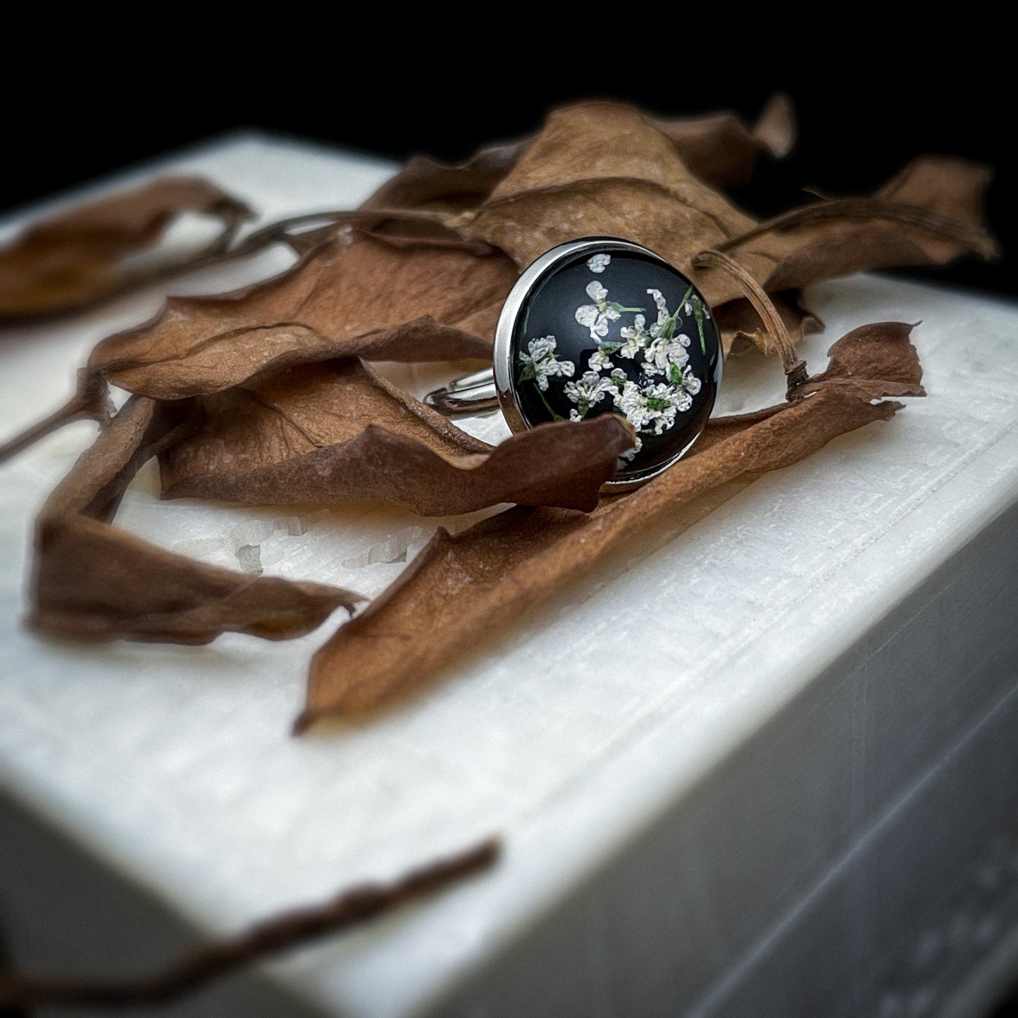 Wednesday's Mystic Bloom Ring