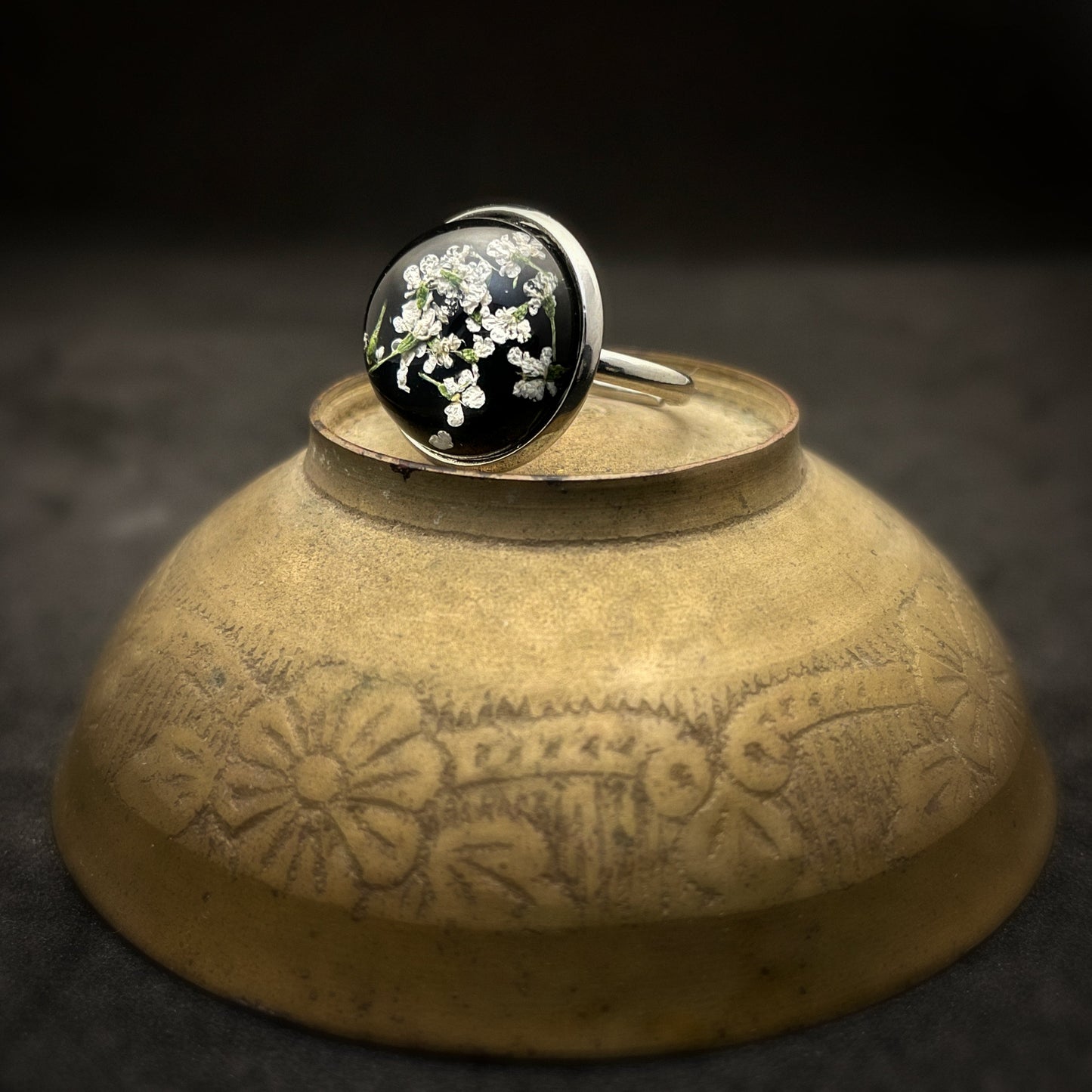 Wednesday's Mystic Bloom Ring