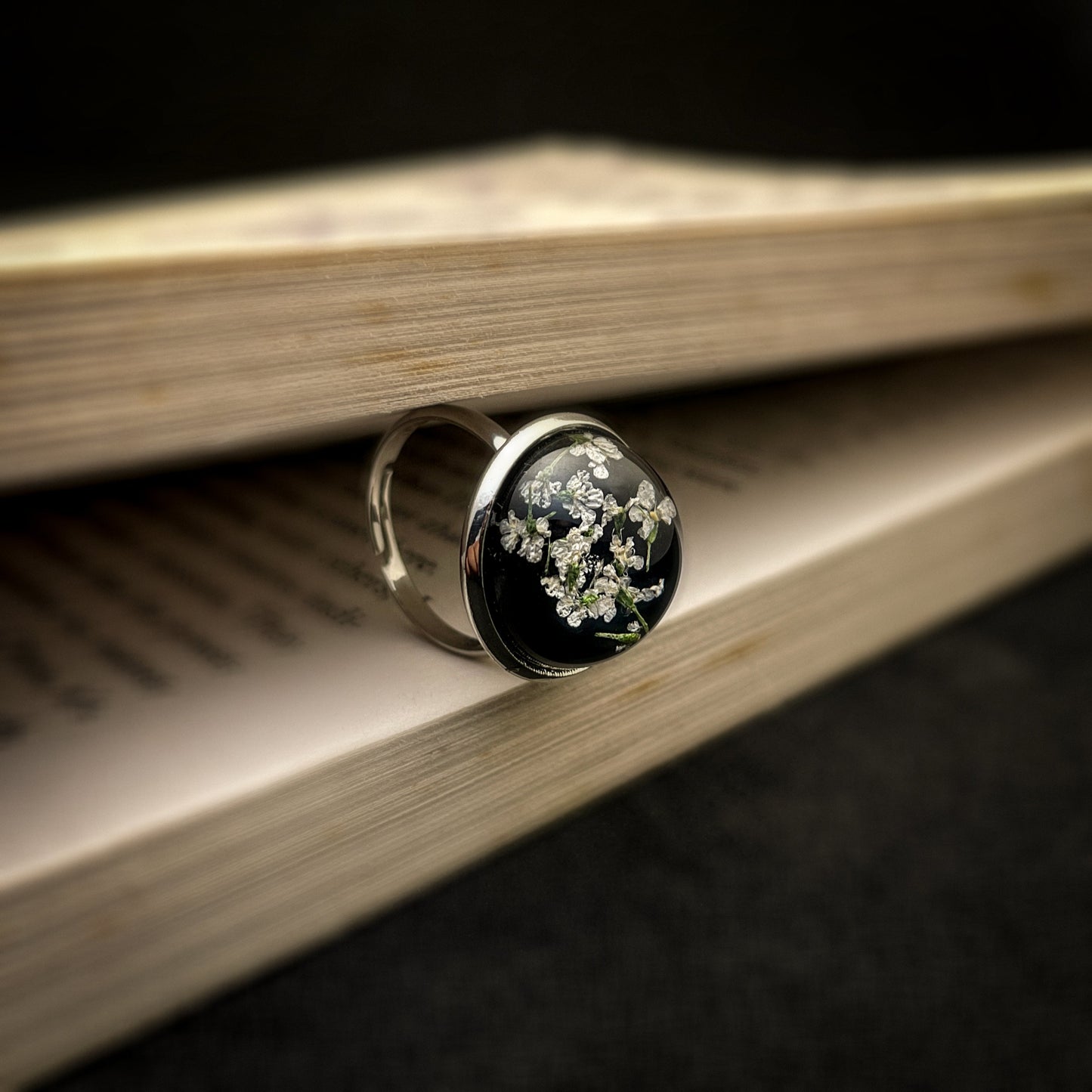 Wednesday's Mystic Bloom Ring