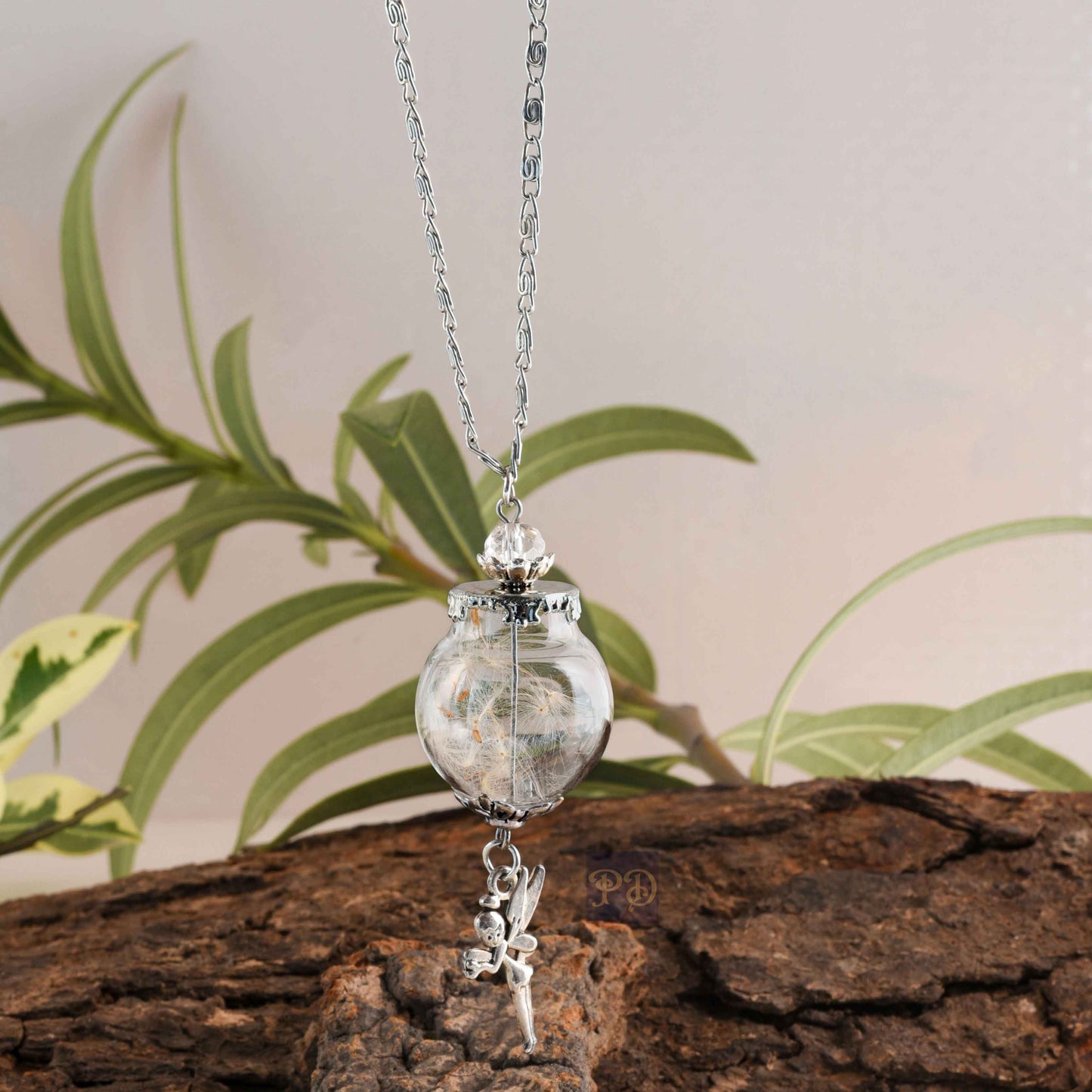 WhimsiWish Dandelion Necklace