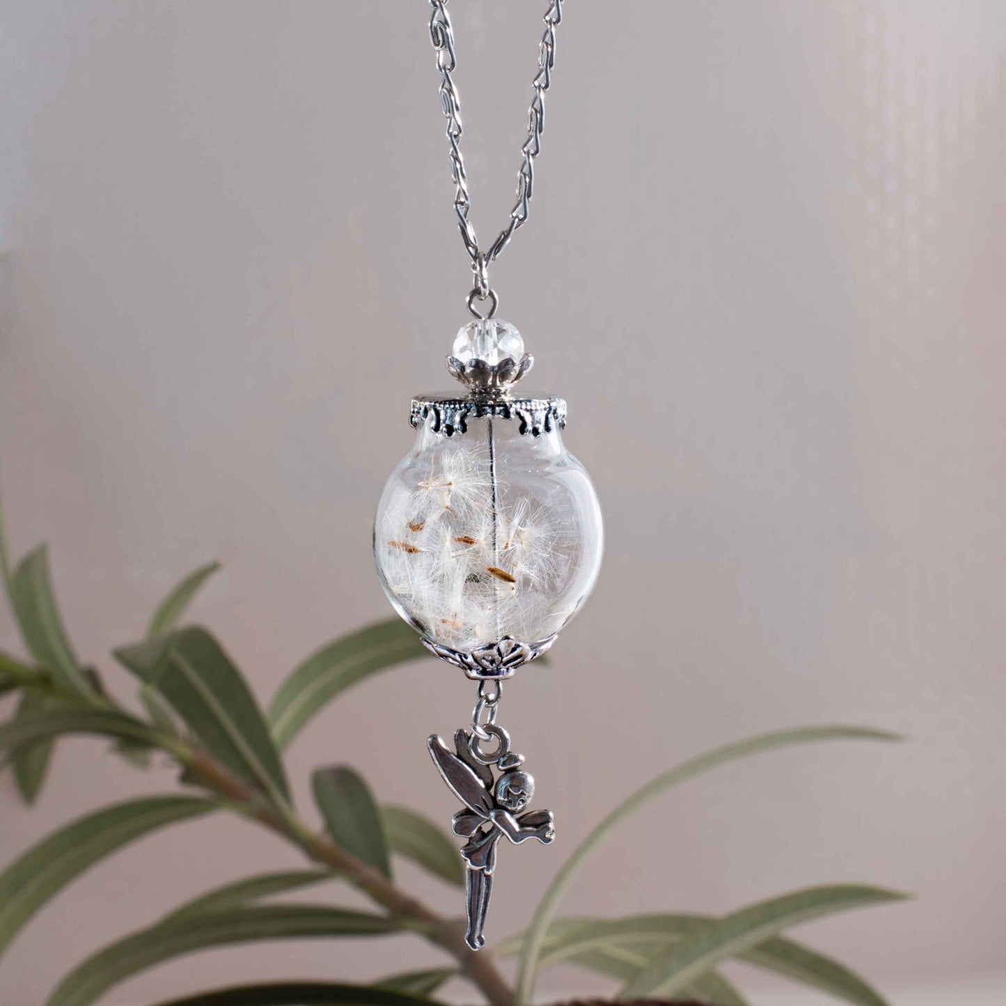 WhimsiWish Dandelion Necklace