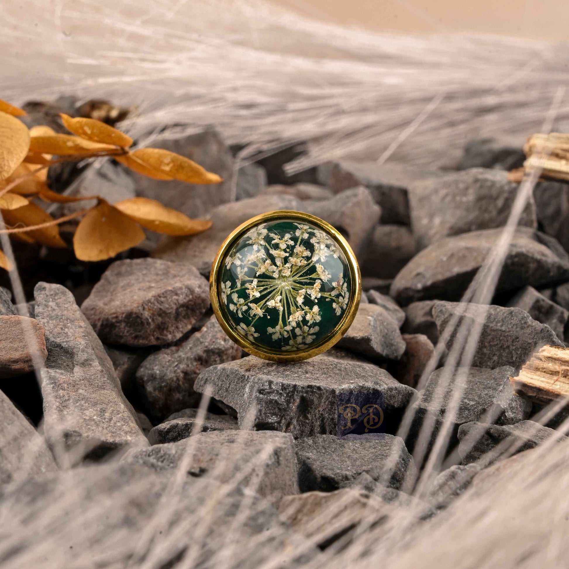 Enchanted Forest Ring - Golden