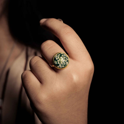 Enchanted Forest Ring - Golden
