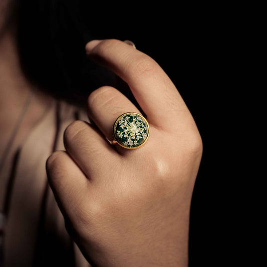 Enchanted Forest Ring - Golden