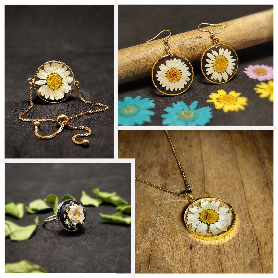 Enchanted Daisy Complete Jewelry Set