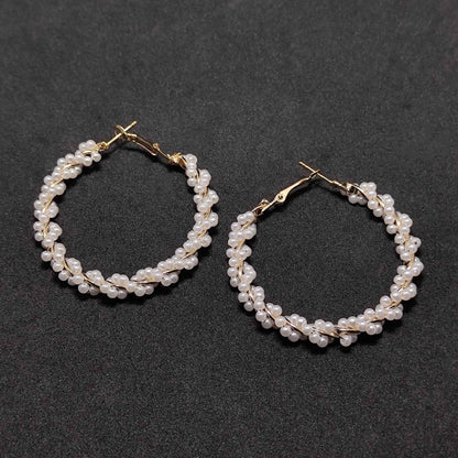 Starry Night Hoop Earrings