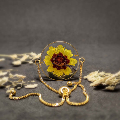 FlowerElixir Resin Bracelet