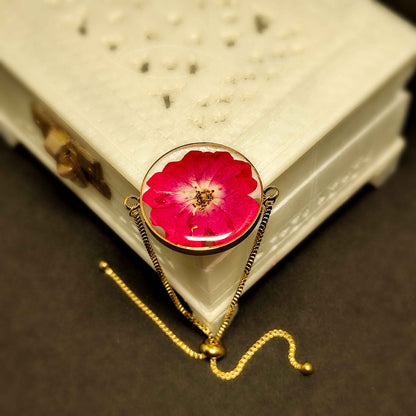 ForeverFloral Red Rose Bracelet