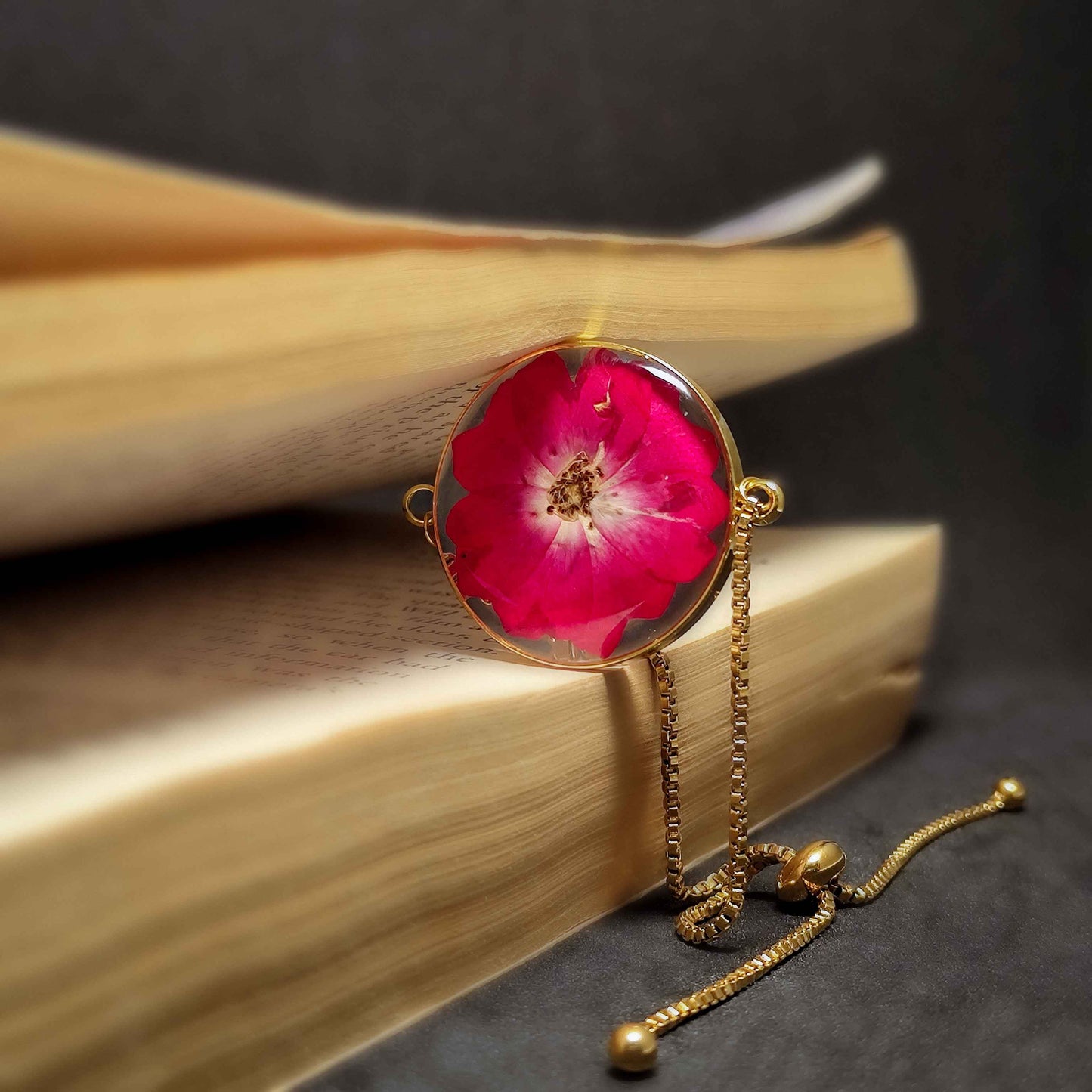 ForeverFloral Red Rose Bracelet