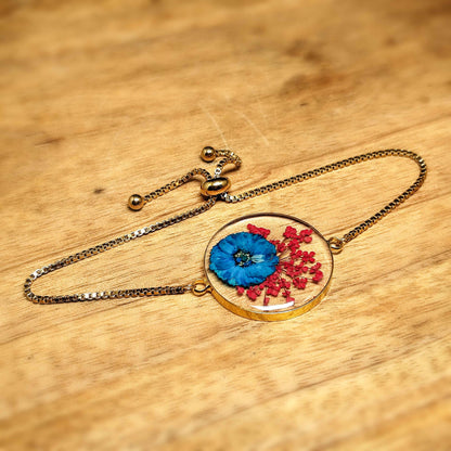 Red Queen's Wildflower Bracelet