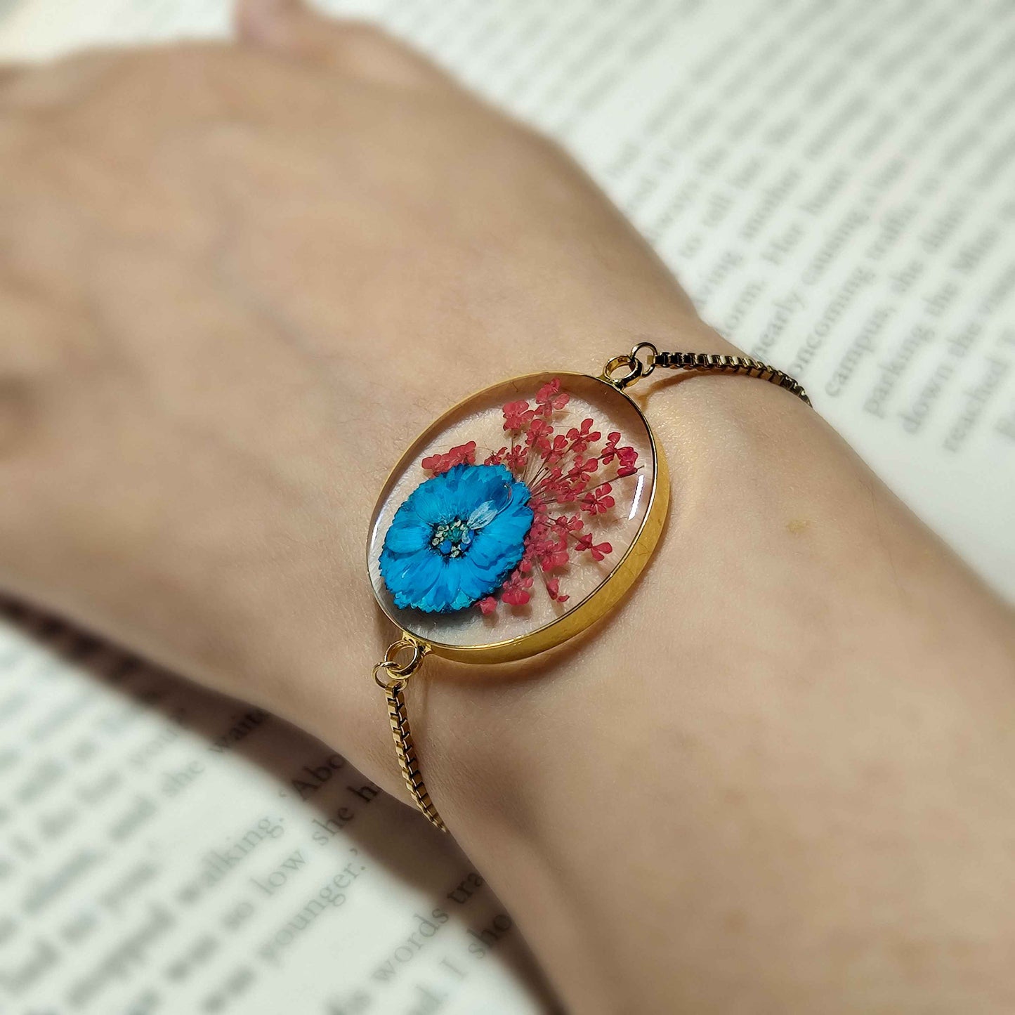 Red Queen of Hearts Preppy Red Clay Bead Bracelet 