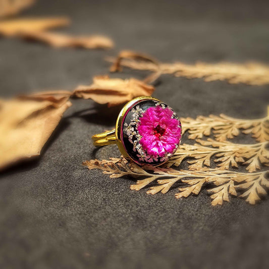 Rosy Stardust Ring
