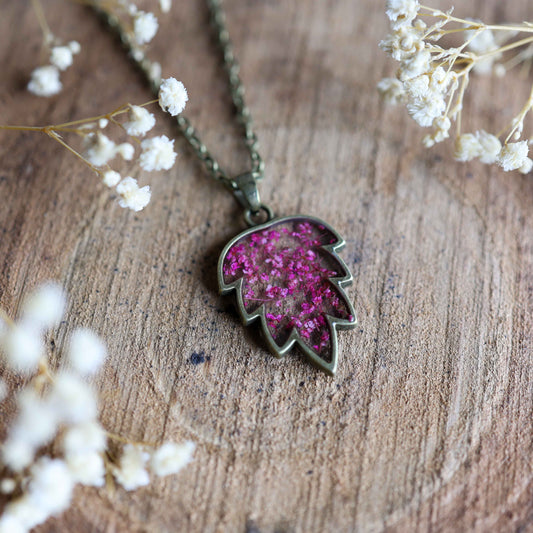 Laceleaf Blossom Pendant